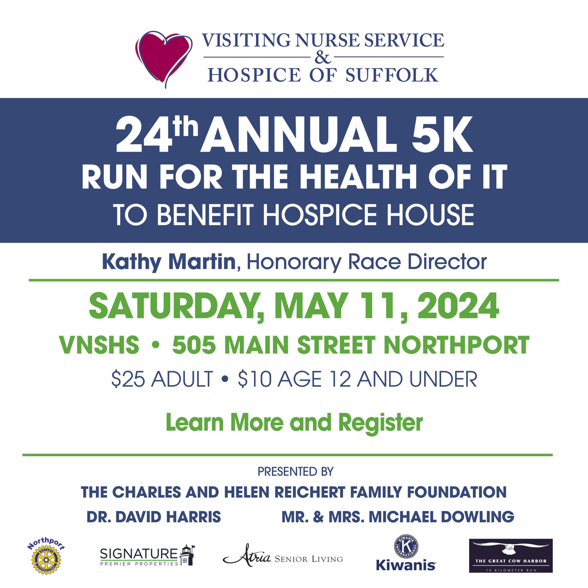 2024 VNSHS Run for the Health of It 5K Run/Walk